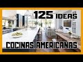 ⭐️⭐️⭐️ 125 IDEAS de COCINAS AMERICANAS **** Las cocinas más hermosas