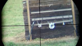 My new gun. 6mm BRA at 200yards with TriggerCam