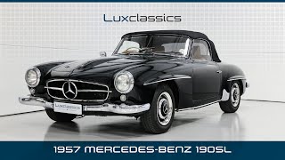 LUX CLASSICS 1957 MERCEDES-BENZ 190SL W121 RIGHT HAND DRIVE RESTORED - SOLD