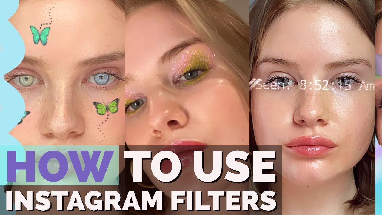 How To Use Filters On Instagram 2021? - YouTube