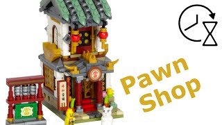 Pawn Shop Mini Modular | Speed Build \u0026 Review | Loz 1723 | Ancient Street Mini | 俐智