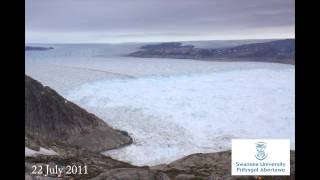 Greenland's Helheim Glacier - 2 Months in 2 Minutes - Watch in HD