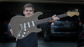 Recreating Fender's Cardboard Stratocaster