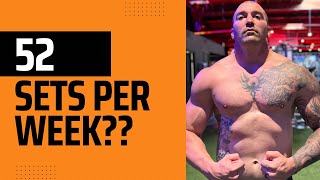 52 Sets per week is optimal for muscle growth?