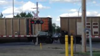 Southbound CP coal train in Airdrie AB