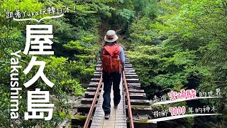 【日本語の会話】屋久島vlog 造訪宮崎駿《幽靈公主》夢幻秘境 ！在原始森林中走了9小時，終於看到推測樹齡7000年的縄文杉