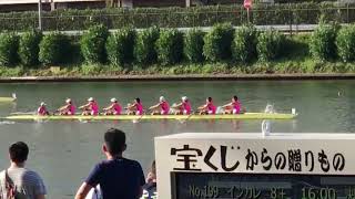 第45回 全日本大学選手権大会  エイト決勝 （ゴール付近）