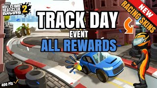Hill Climb Racing 2 : Track Day Event - All Rewards + Gameplay | New Racing Looks