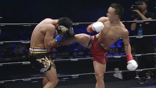 Tie Yinghua VS Thailand champion, double tiger fight king