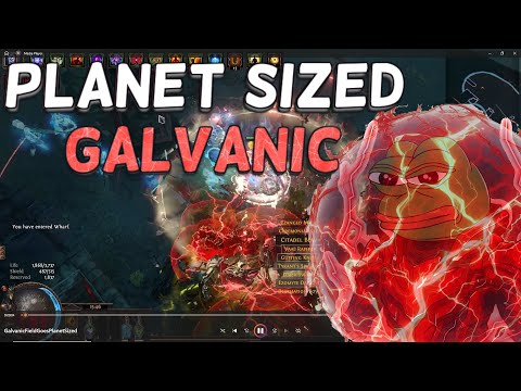 Planet Sized Galvanic Field