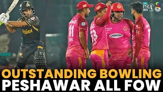 Outstanding Bowling By Islamabad | Peshawar FOW | Peshawar vs Islamabad | Match 12 | HBLPSL 8 | MI2A