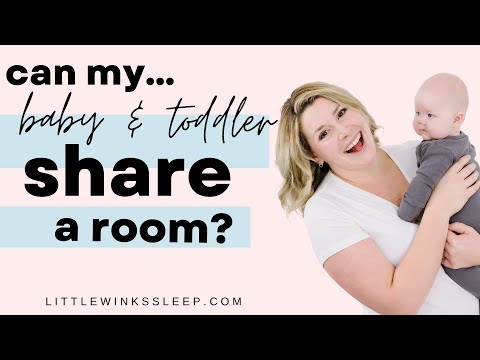 Can a 7 year old share a room with a baby?