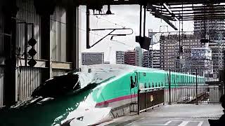 東北新幹線やまびこ142号東京行発車