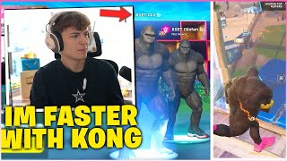 CLIX Shows MAX SPEED Editing with NEW KONG SKIN \u0026 Goes for MAX KILLS in SYPHERPK Tournament!