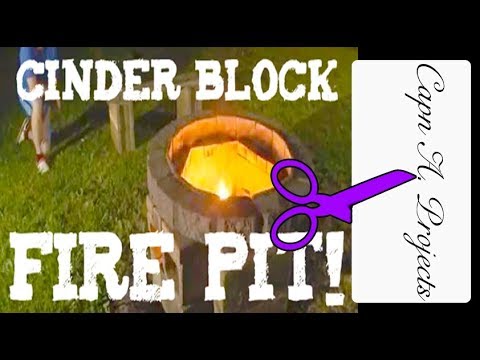 Super Simple CINDER BLOCK Fire Pit For Beginners CHEAP and EASY Super Simple CINDER BLOCK Fire Pit For Beginners CHEAP and EASY