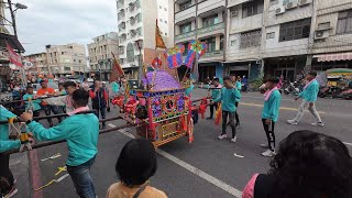 高雄林園東林福德廟首辦靈寶祝燈禮斗五朝祈安清醮平安遶境大典 2025／01／12