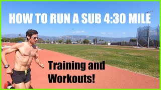 HOW TO RUN A SUB 4:30 MILE: WORKOUTS AND TRAINING RUNNING TIPS BY SAGE CANADAY