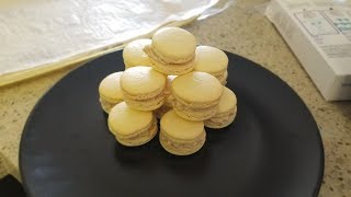 How to make Banana Macarons (Ingredients in the description)