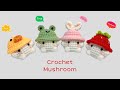 Crochet Baby Mushroom 🍄| Móc Bé Nấm Siêu Dễ Thương | Xuxu Crochet