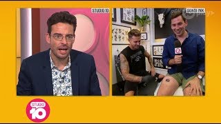 Reporter Shocks Studio 10 Panel With New Tattoo