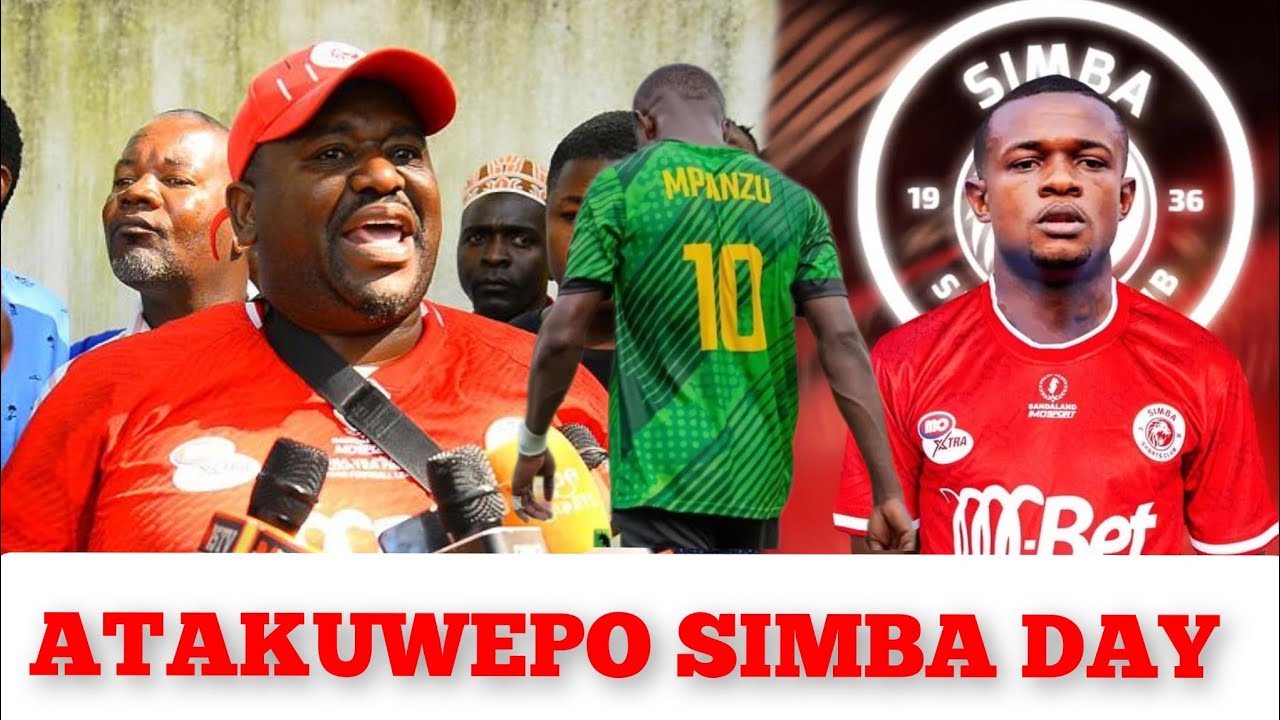 MZARAMO WA SIMBA: ELIE MPANZU ATAVAA JEZI YA SIMBA TAREHE 3 UTAMBULISHO ...