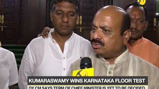 Karnataka CM Kumaraswamy wins the floor test in state assembly