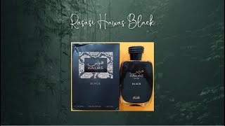 Rasasi Hawas Black EDP 100ML Unboxing \u0026 First Sniff!