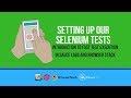 Parallel Test Execution: (Fast Test2018) - Setting up our Selenium test