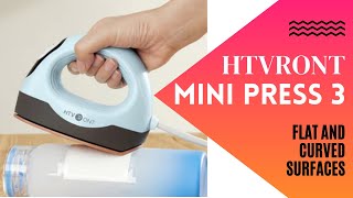 A Mini Press for Tumblers? Review HTVRONT Mini Press 3