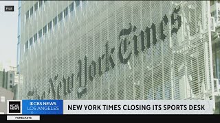New York Times announces plans to close sports desk, focus on "The Athletic"