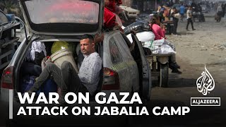 Palestinians flee Jabalia amid ‘extremely harsh conditions’