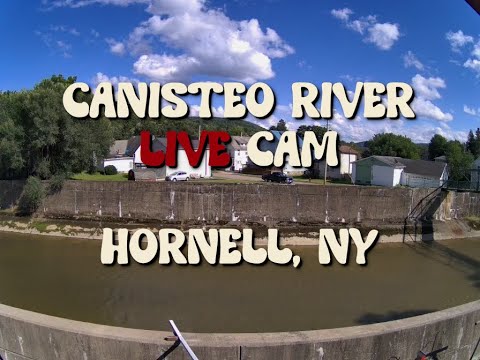 Canisteo River Live Cam 24 7 Hornell New York Youtube