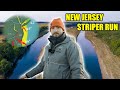 NEW JERSEY STRIPER FISHING IN THE RIVER!!!