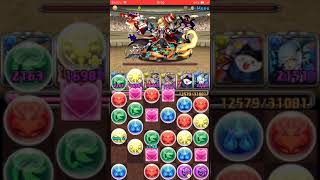 【パズドラ】６月のクエストダンジョン　チャレンジLv９　キリ☓キリ