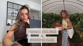 honest feelings \u0026 wholesome weekend | VLOG