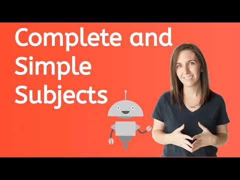 What is a simple subject and complete subject?