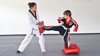 3 Kicking Drills for Kids to Practice Martial Arts At Home