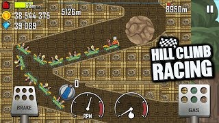 Hill Climb Racing - Kiddie Express in JUNGLE 7050m 😱