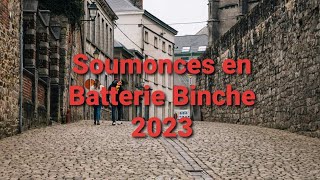 1ère et 2e Soumonces En Batterie Binche 2023