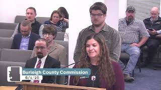 Burleigh County Commission 2026-06-01