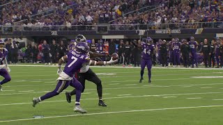 Byron Murphy makes one-handed INT for sixth pick of 2024 season