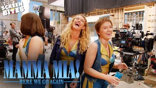 Behind The Scenes With The Cast | Mamma Mia! Here We Go Again (2018) | Screen Bites