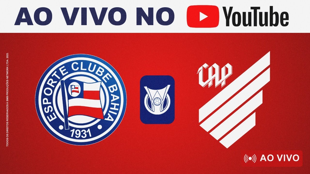 🚨 AO VIVO 🚨 BAHIA X ATHLETICO PR COM NARRAÇÃO | 34ª RODADA | COBERTURA ...