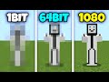 shortcraft royale 1bit vs 64bit vs 1080