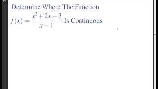 Concise Modular Calculus [5/97]: Continuous Functions (4/6 on Limits and Continuity)