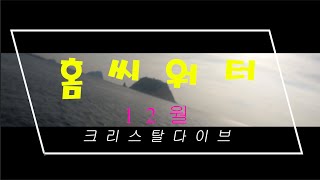 12월 홈씨워터.범섬 제비활치를 아시나요??