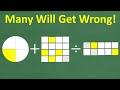 Fraction Graph Problem – BASIC Math Problem! Can You Figure Out and Solve?