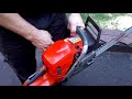 husqvarna 576xp chain saw test