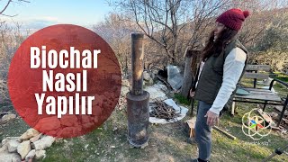 Siyah Altın: Biochar Nasıl Yapılır? Biochar Sobası Yapımı (1. Bölüm)