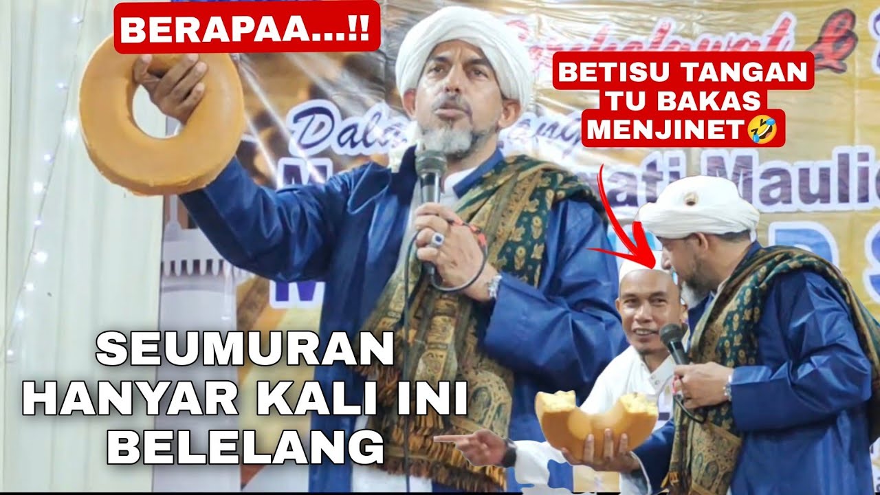 CERAMAH LUCU HABIB MUSTHOFA AL HADDAR SEKALI NYA SIDIN MELELANGAKAN ...